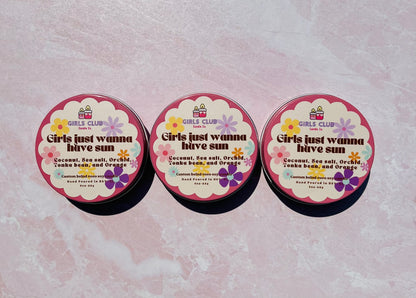 Girls Just Wanna Have Sun 2oz Candle Sample Size